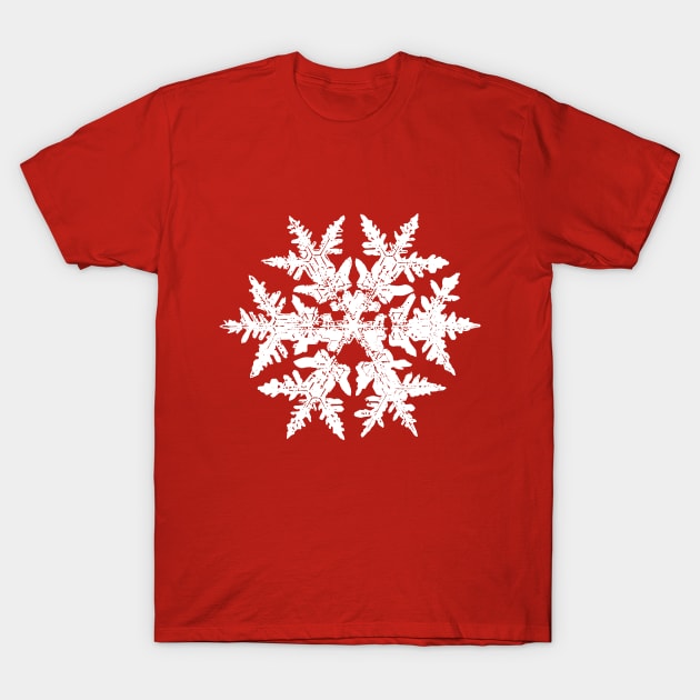 Simple Snowflake T-Shirt by i4ni Studio